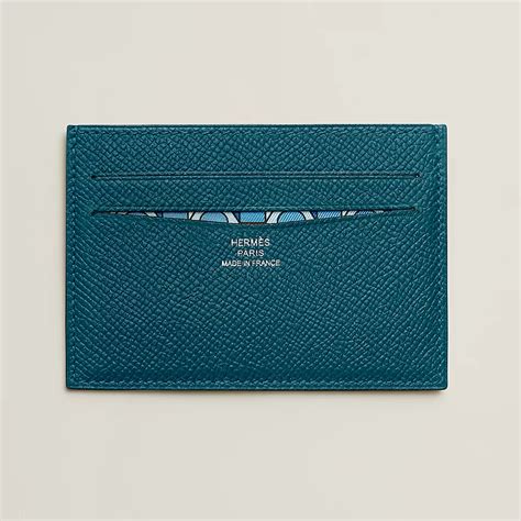 hermes citizen twill card holder.